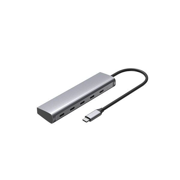 USB3.1 C  to 5 port  Type C HU
