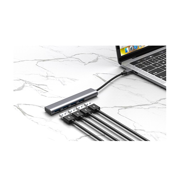 External USB 3.1 C 4 port Hub 