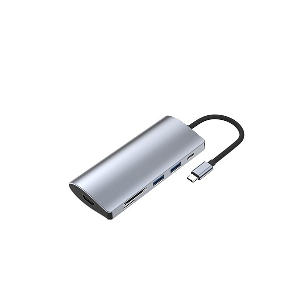 USB C Hub 6-in-1 Multiport Hub